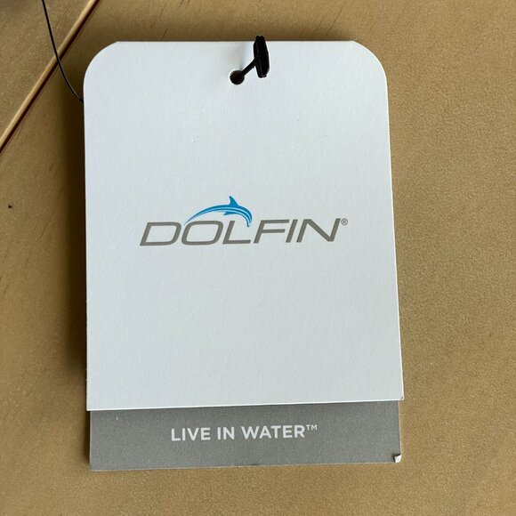 NEW Dolfin Size 30 Swimwear Athletic One Piece Swimsuit Racerback Straps Keyhole - Picture 4 of 10